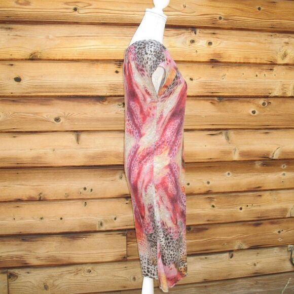 Multi Color Alpaca Wool Knit Dress - Picture 5 of 8